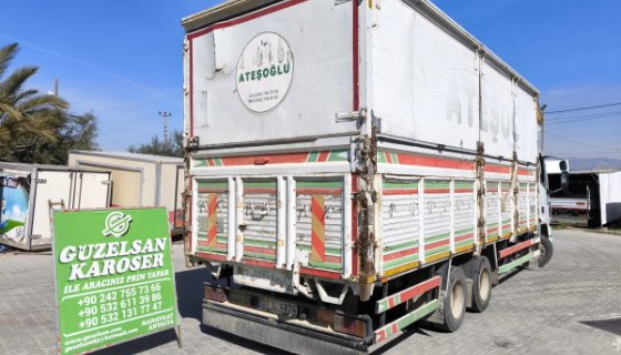 MAN-ATEGO-EURO GARGO TENTELİ AHŞAP KASA